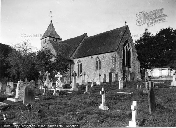 Photo of Dunsfold, St Mary's Church c.1955