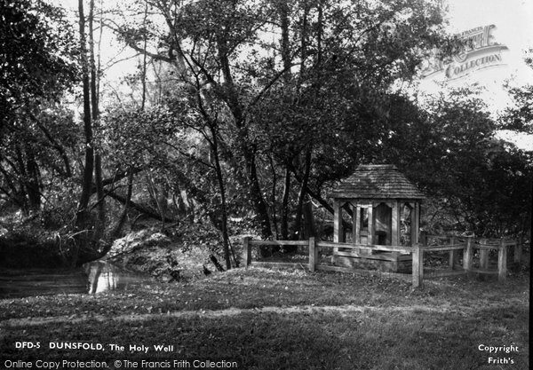 Photo of Dunsfold, The Holy Well c.1955