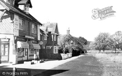 The Post Office And Common c.1960, Dunsfold