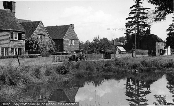 Photo of Dunsfold, The Village c.1955