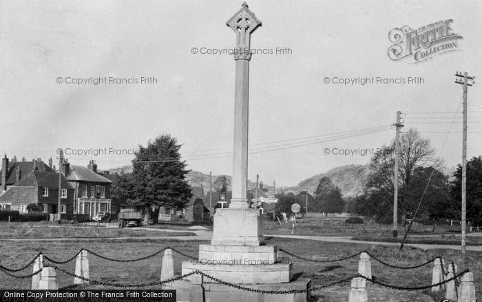Photo of Dunsfold, War Memorial And Common c.1955