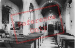 Church Interior c.1960, Dunsford