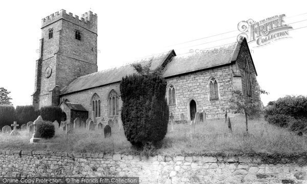 Photo of Dunsford, St Mary's Church c.1960