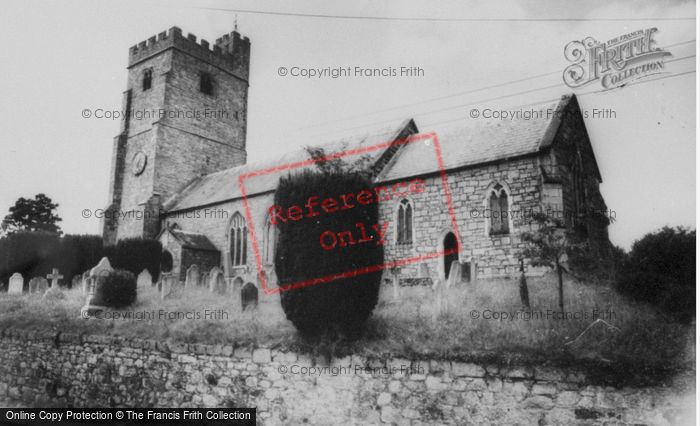 Photo of Dunsford, The Church c.1960