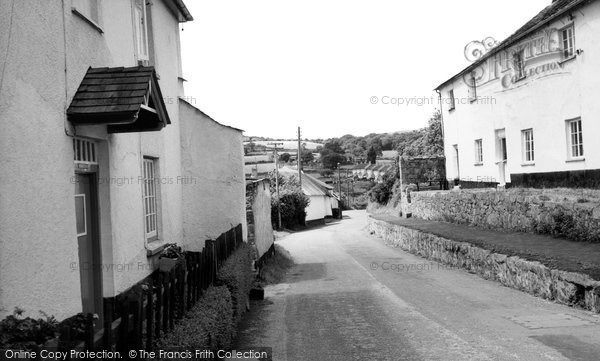 Photo of Dunsford, The Village c.1960