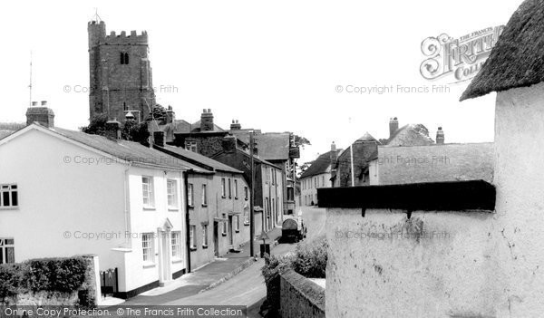 Photo of Dunsford, the Village c1960