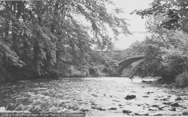 Photo of Dunsop Bridge, The Bridge c.1960