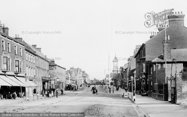 Photo of Dunstable, High Street 1897