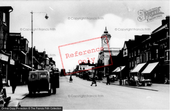 Photo of Dunstable, High Street North c.1955