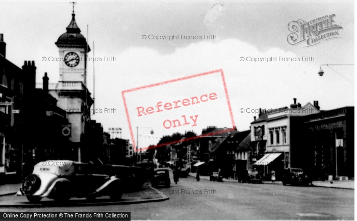 Photo of Dunstable, High Street North c.1955