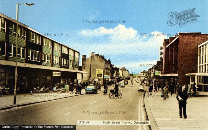 Photo of Dunstable, High Street North c.1965
