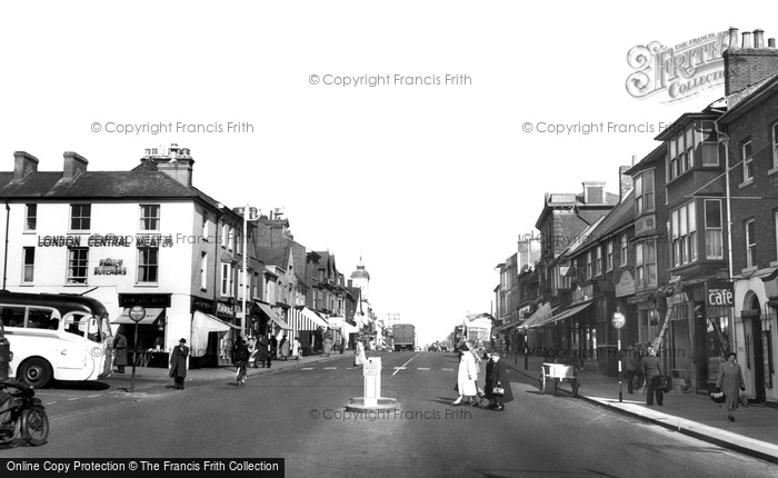 Photo of Dunstable, High Street South c.1955