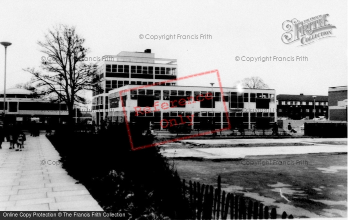 Photo of Dunstable, Library And County Offices c.1965