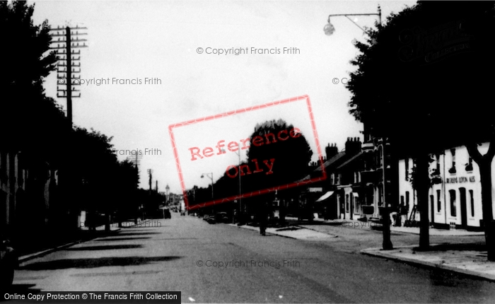 Photo of Dunstable, London Road (Watlington Street) c.1955