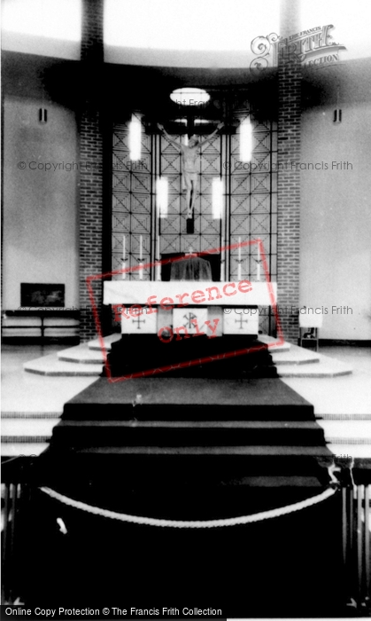 Photo of Dunstable, St Mary's Church Altar c.1965