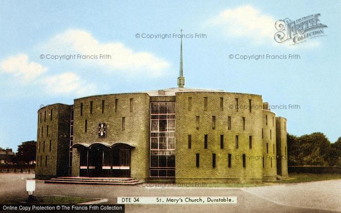 Photo of Dunstable, St Mary's Church c.1965
