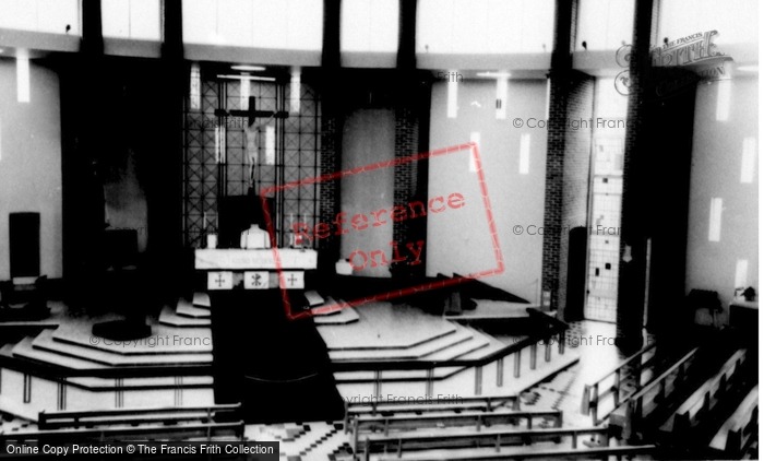 Photo of Dunstable, St Mary's Church Interior c.1965