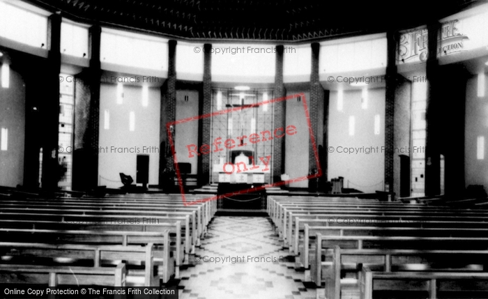Photo of Dunstable, St Mary's Church Interior c.1965