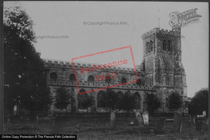Photo of Dunstable, The Priory Church, North View 1897