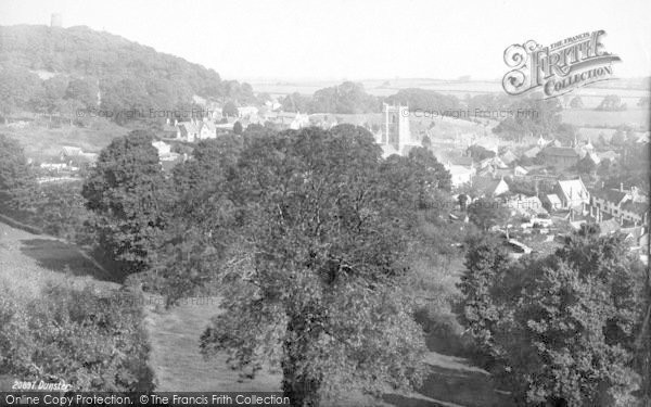 Photo of Dunster, 1888