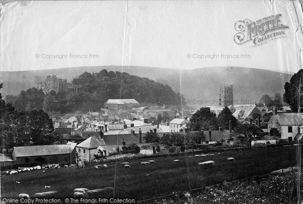 Photo of Dunster, c.1875