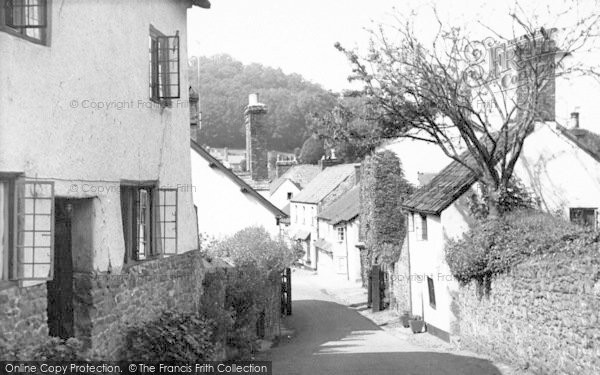 Photo of Dunster, c.1960