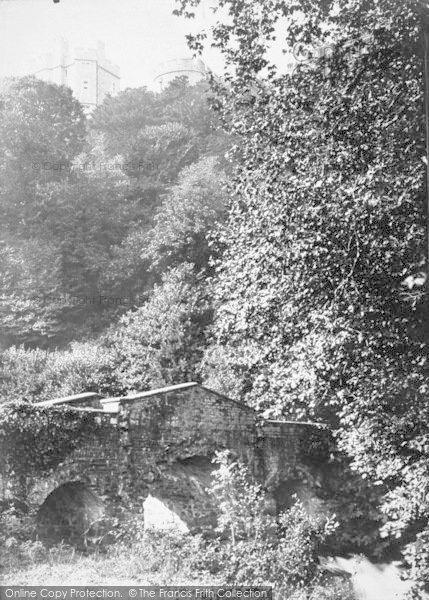 Photo of Dunster, Castle And Bridge 1888