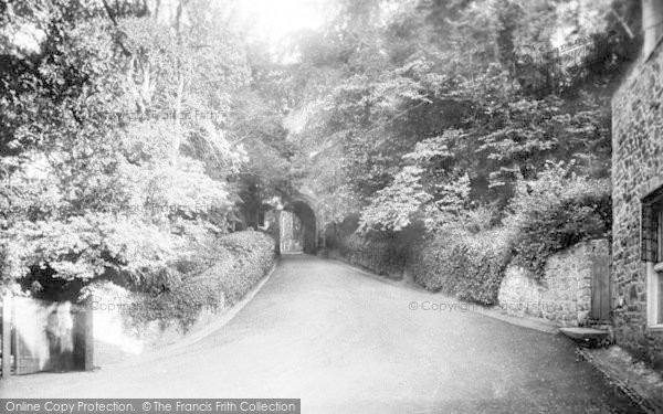 Photo of Dunster, Castle Approach 1892