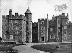 Castle c.1875, Dunster