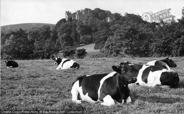 Photo of Dunster, Castle c.1955
