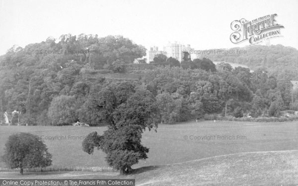 Photo of Dunster, Castle From Deer Park 1888