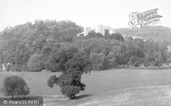 Castle From Deer Park 1888, Dunster