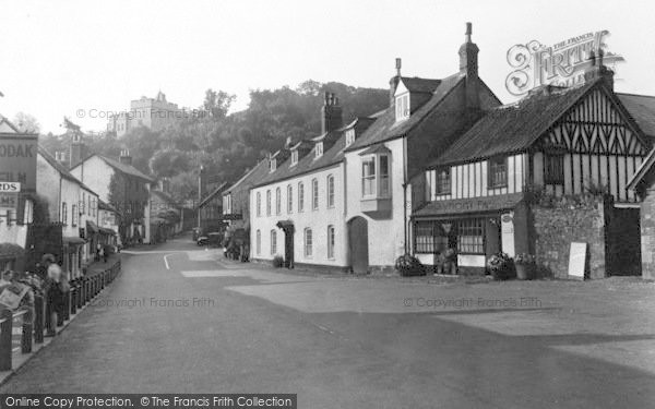 Photo of Dunster, Castle From Street 1940
