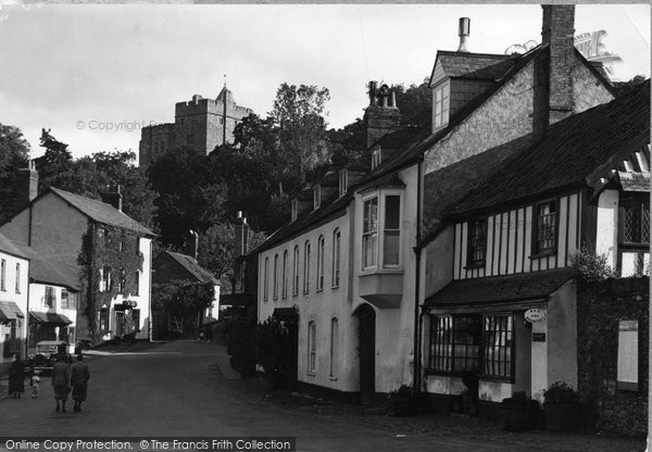 Photo of Dunster, Castle From Street c.1938