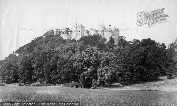 Photo of Dunster, Castle, From The Meadows c.1871