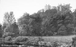 Castle From The River 1888, Dunster