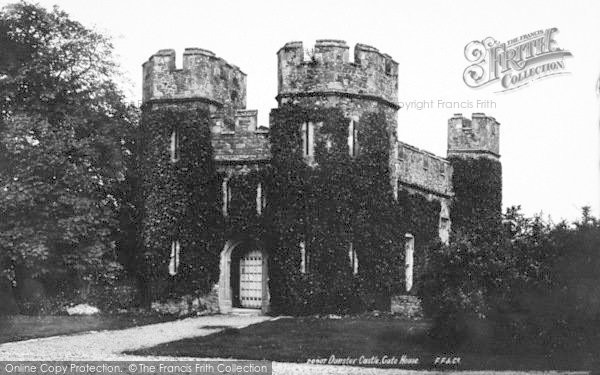 Photo of Dunster, Castle, Gate House 1888