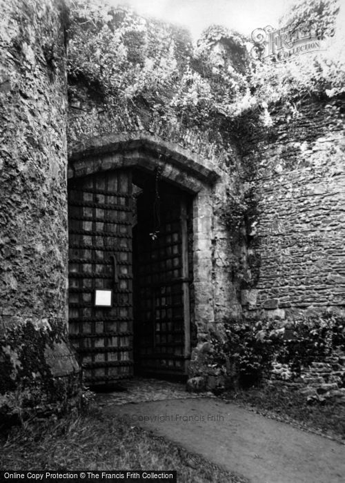 Photo of Dunster, Castle Gateway 1950