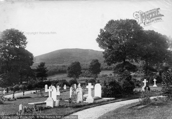 Photo of Dunster, Cemetery 1888