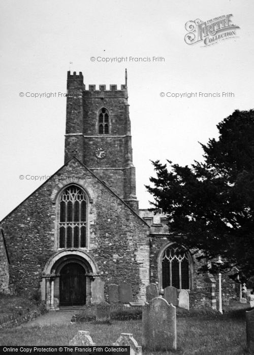 Photo of Dunster, Church 1950