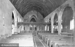 Church Interior c.1875, Dunster