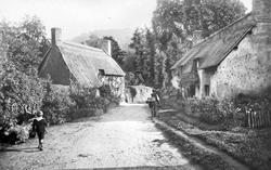 Cottages c.1910, Dunster