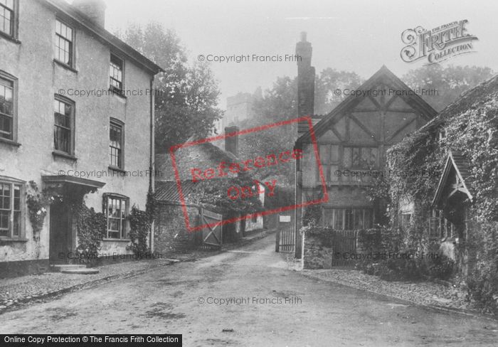 Photo of Dunster, Entrance To Castle 1897