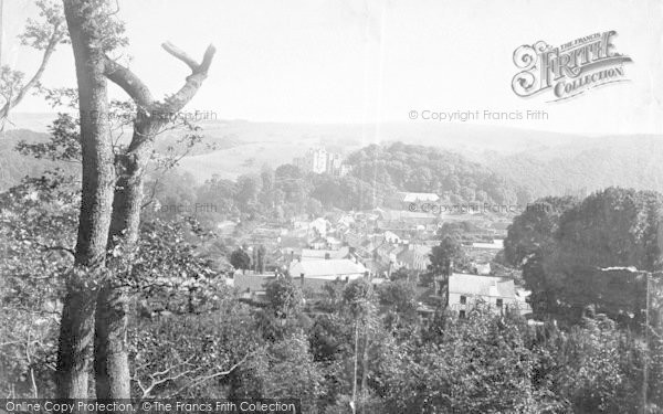 Photo of Dunster, From Conygar Tower 1890