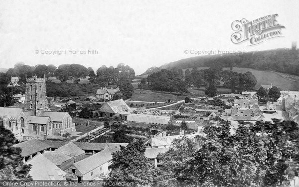 Photo of Dunster, From The Castle c.1875