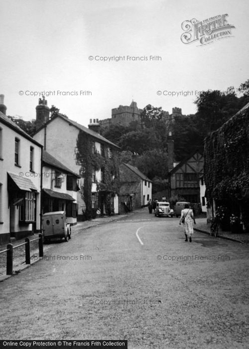 Photo of Dunster, High Street And Castle 1950