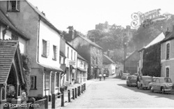 High Street And Castle c.1960, Dunster