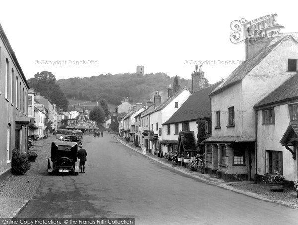 Photo of Dunster, High Street And Conygar Tower 1931
