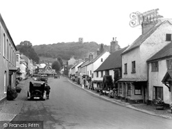 High Street And Conygar Tower 1931, Dunster