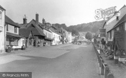 High Street And Yarn Market 1940, Dunster